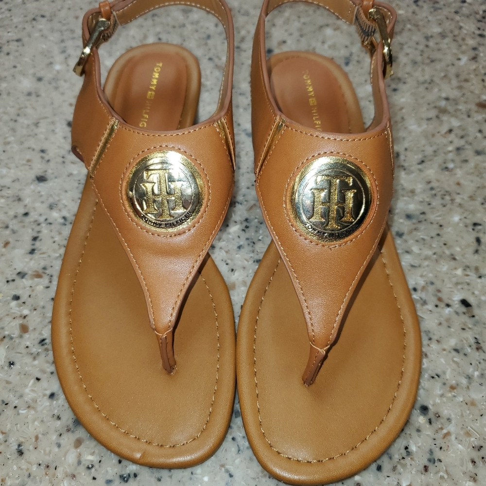 Tan Tommy Hilfiger Sandals NWOT